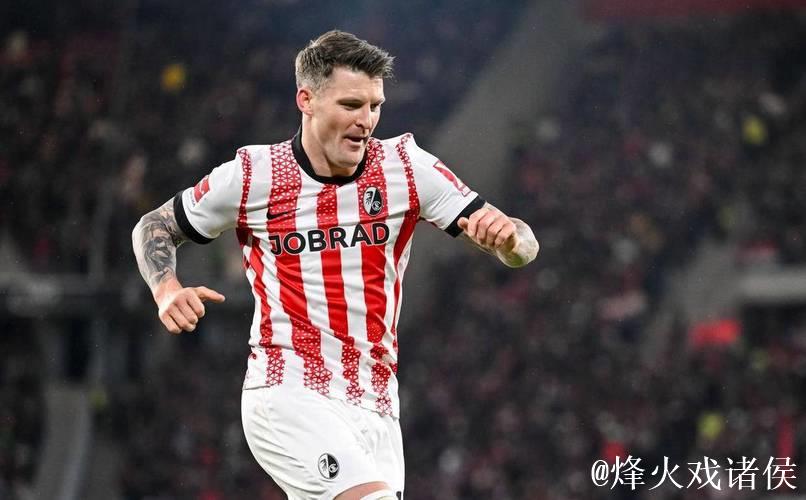 弗赖堡四球狂胜美因茨，奥斯特哈格建功，曼赞比再添一分